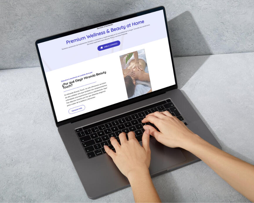 Miranda Beauty Touch Website & SEO Optimization