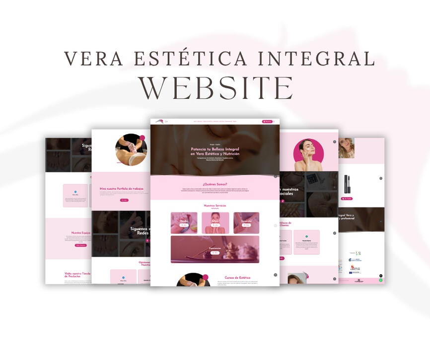 Vera Estética Website &amp; E-commerce